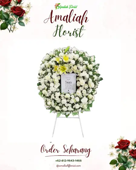 Krans Bunga Duka Keling